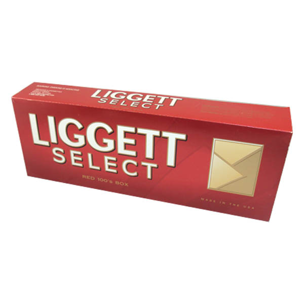 Liggett select red 100 box