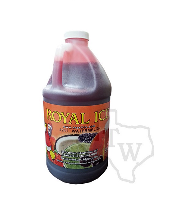 Royal ice watermelon slushy 1/2gal