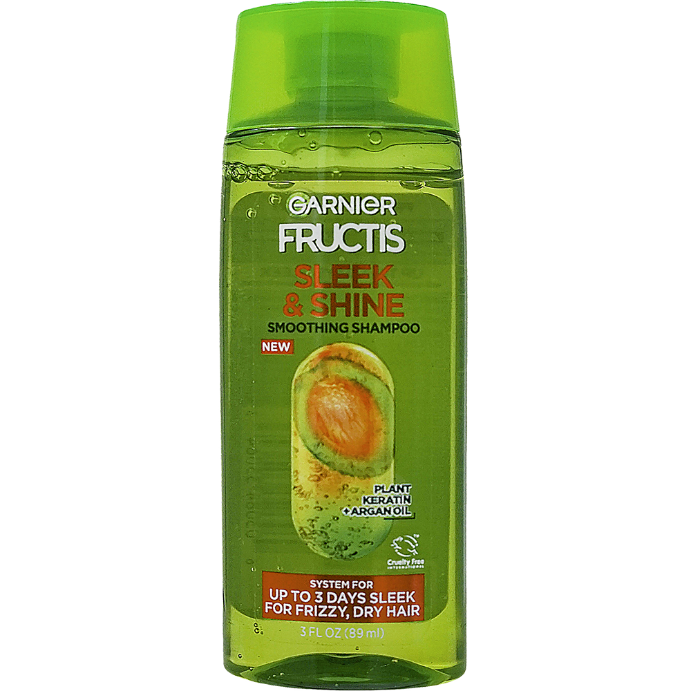 Garnier fructis sleek & shine shampoo 3oz