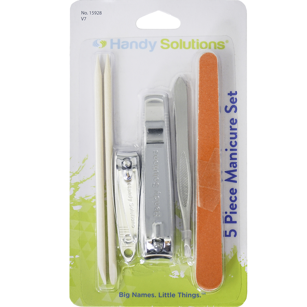 Handy solutions manicure set 5pc