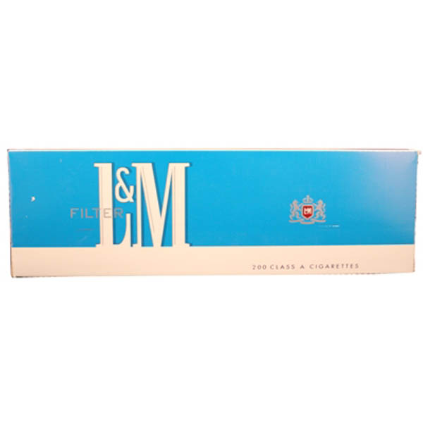 L&m blue box