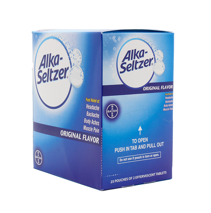 Alka seltzer original tab 25/2ct