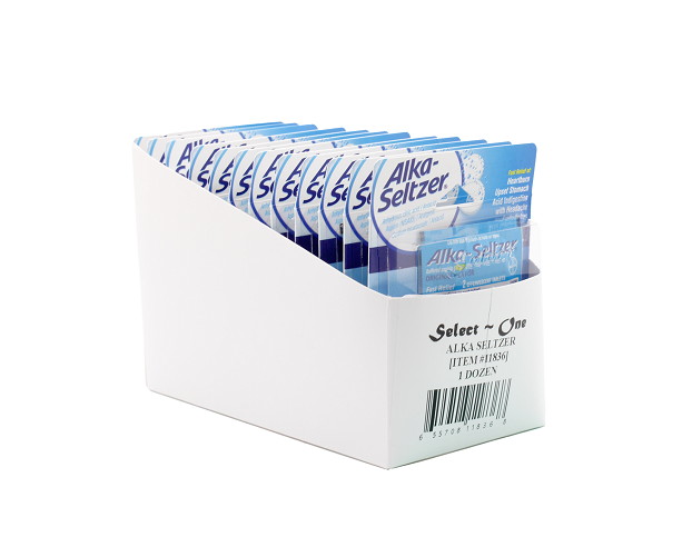 Alka seltzer blister 12ct