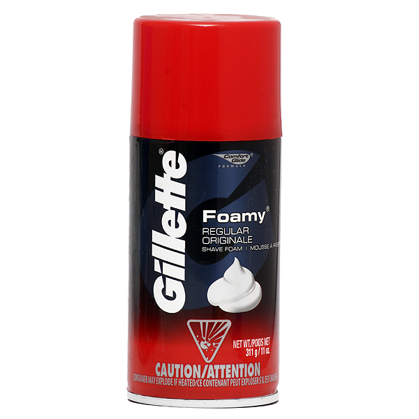 Gillette foamy reg 11oz