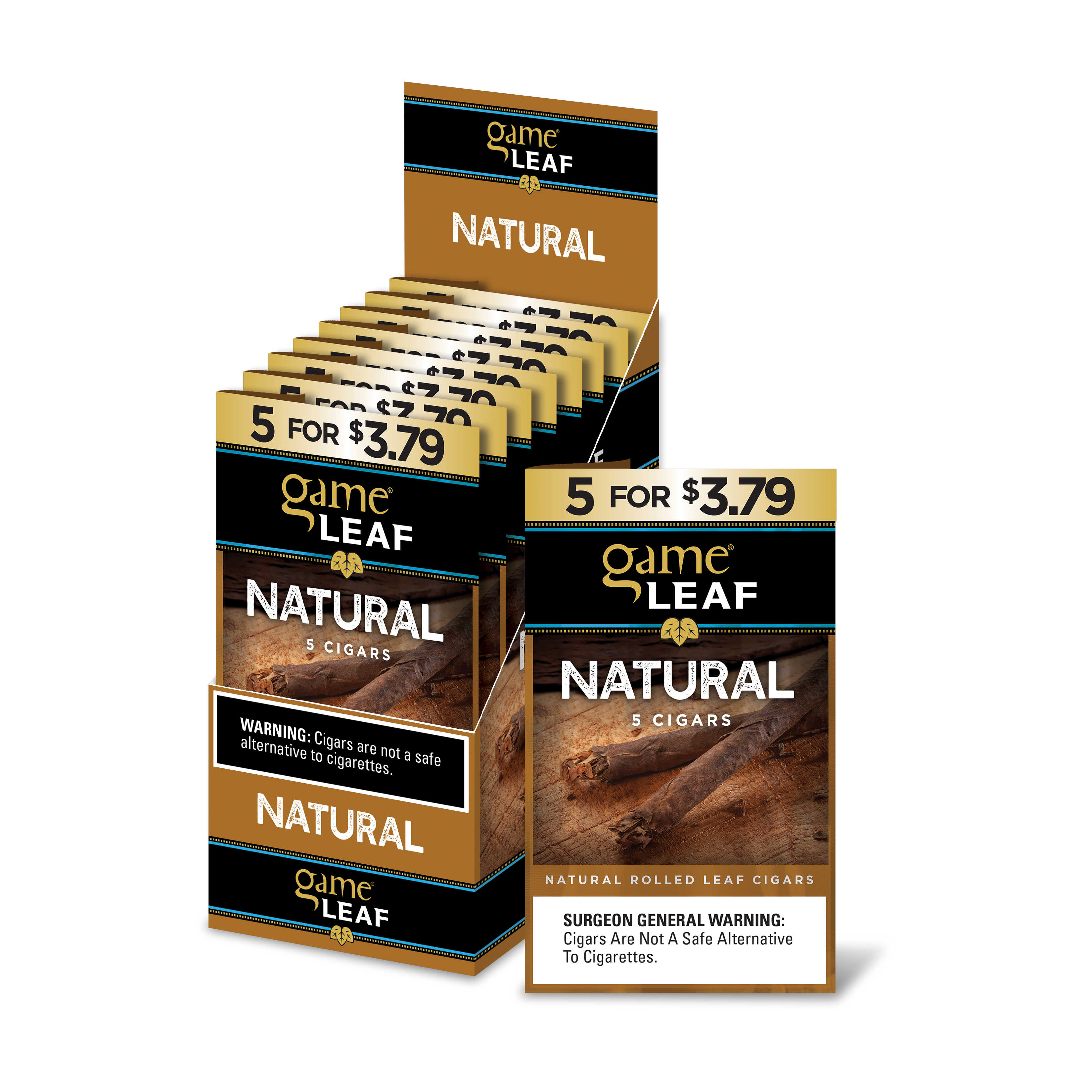 Game leaf natural 5/$3.79 f.p. 8/5pk