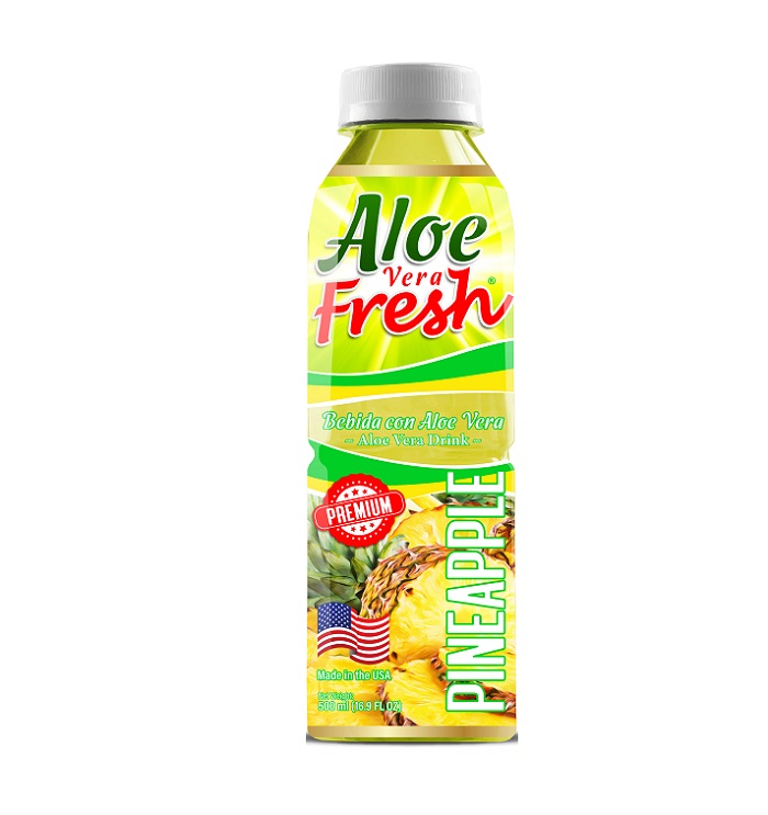 Aloe vera pineapple fresh 20ct 16.9oz