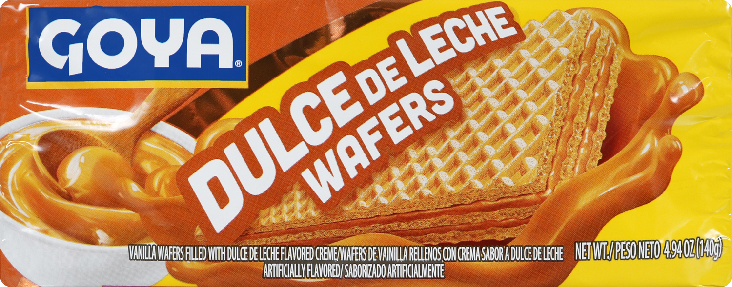 Goya dulce de leche wafers 4.94oz