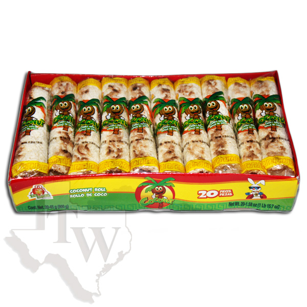 El azteca rollo coconut 20ct