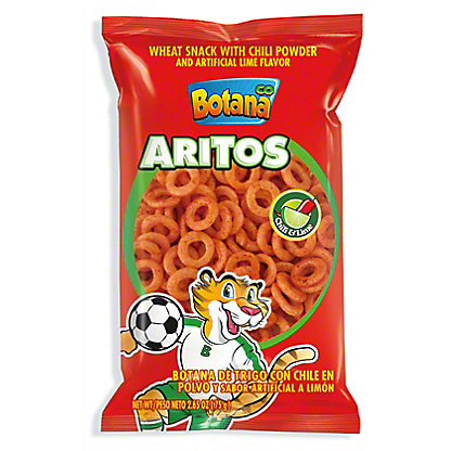 Aritos chile limon botana de trigo 2.65oz