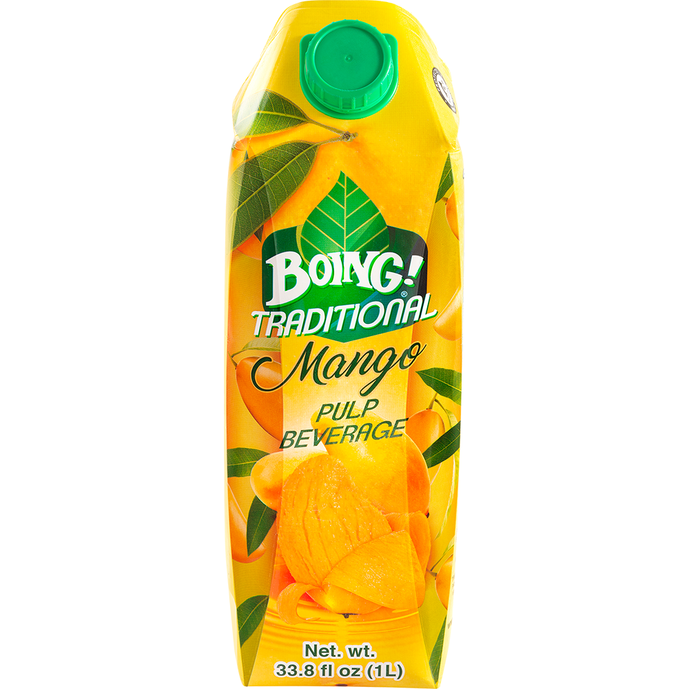 Boing tetra pack mango 1l 12ct