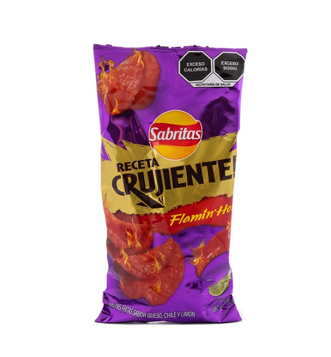 Crujiente flamin hot 3.52oz