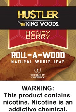 Hustler by king woods whole leaf honey berry 6/1pk