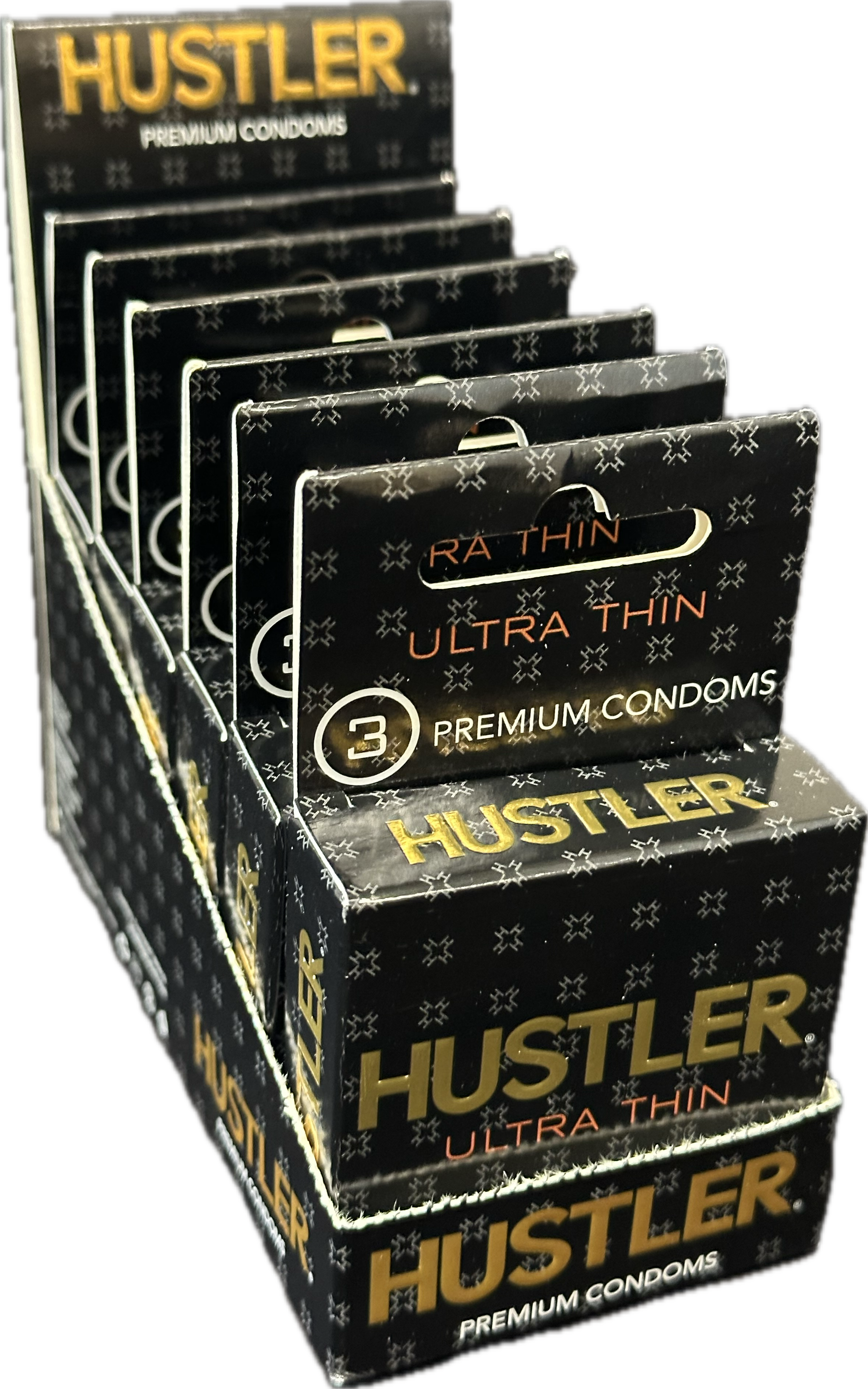 Hustler utlra thin premium condoms 6ct