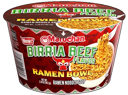 Maruchan bowl birria beef 6ct 3.39oz