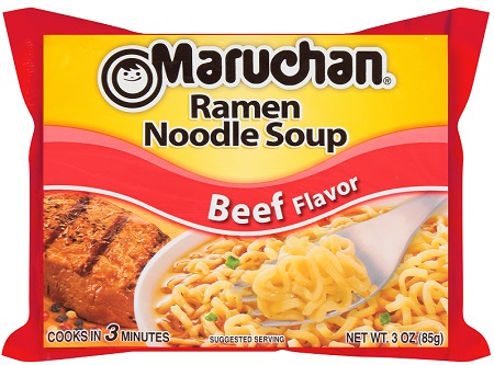 Maruchan ramen beef noodles 24ct 3oz