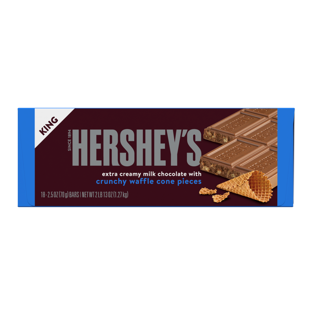 Hershey`s waffle cone k/s 18ct 2.5oz