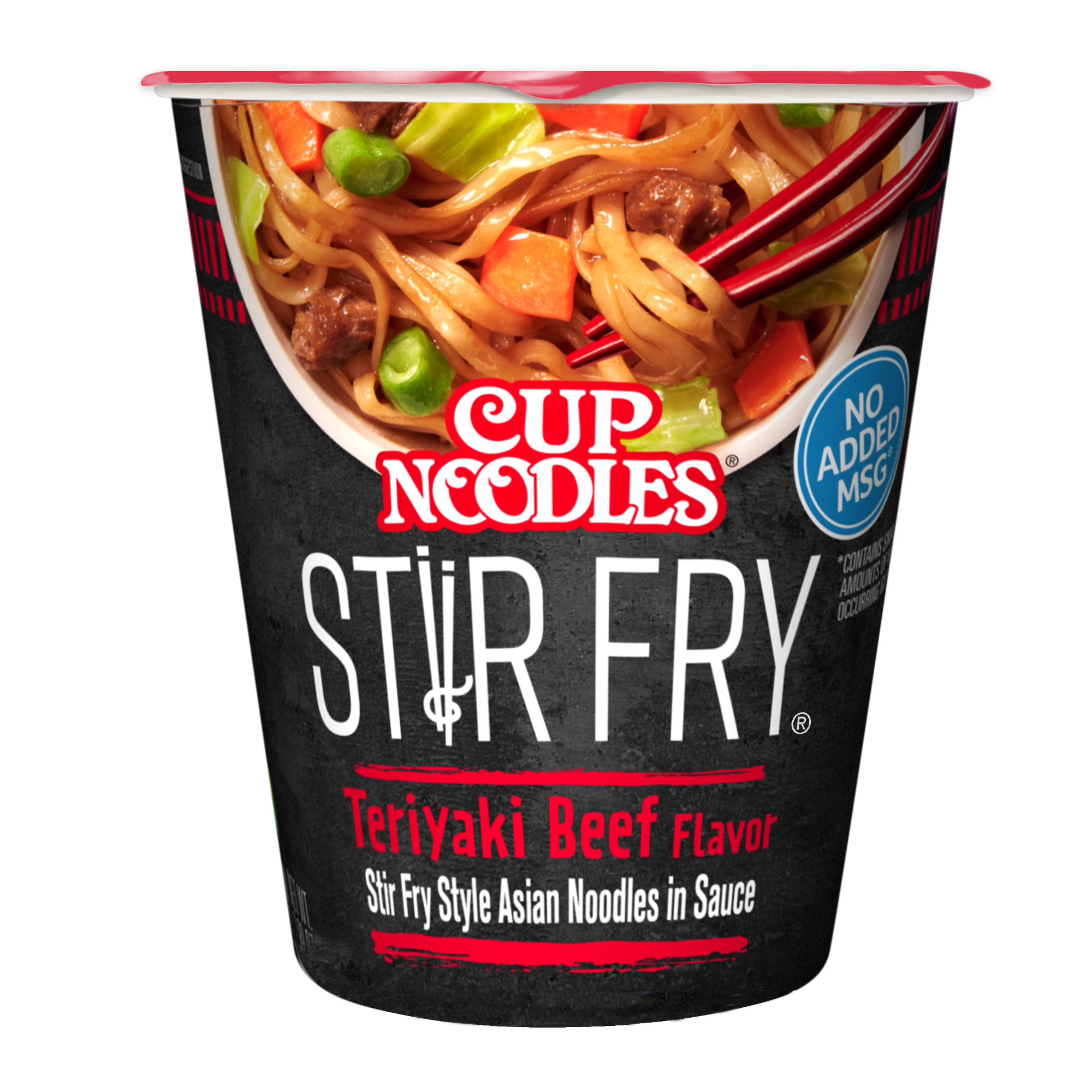 Nissin cup noodles stir fry teriyaki beef 6ct 3oz