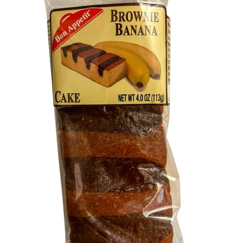 Bon appetit banana brownie cake 4oz