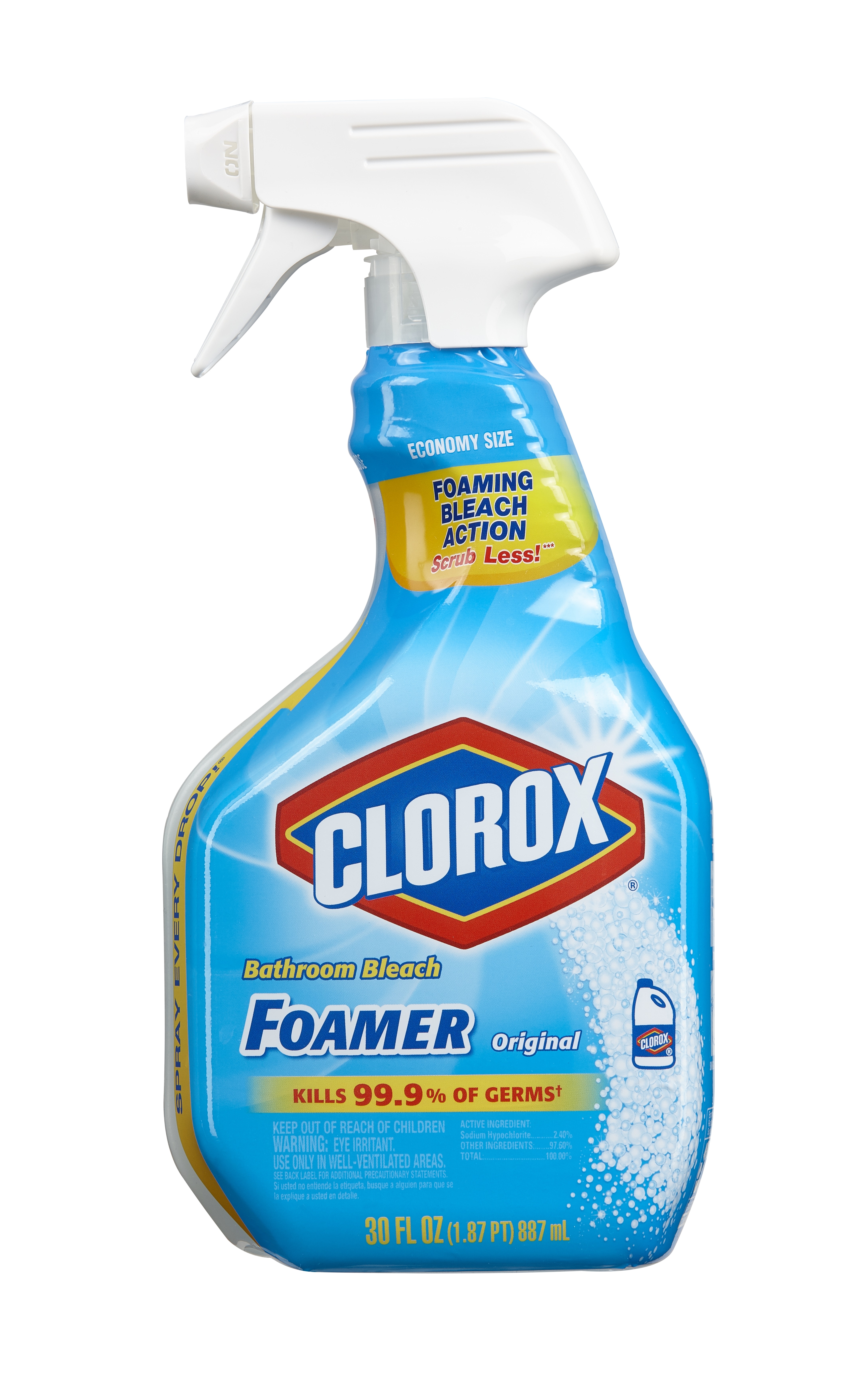 Clorox foamer bleach for bathroom 30oz