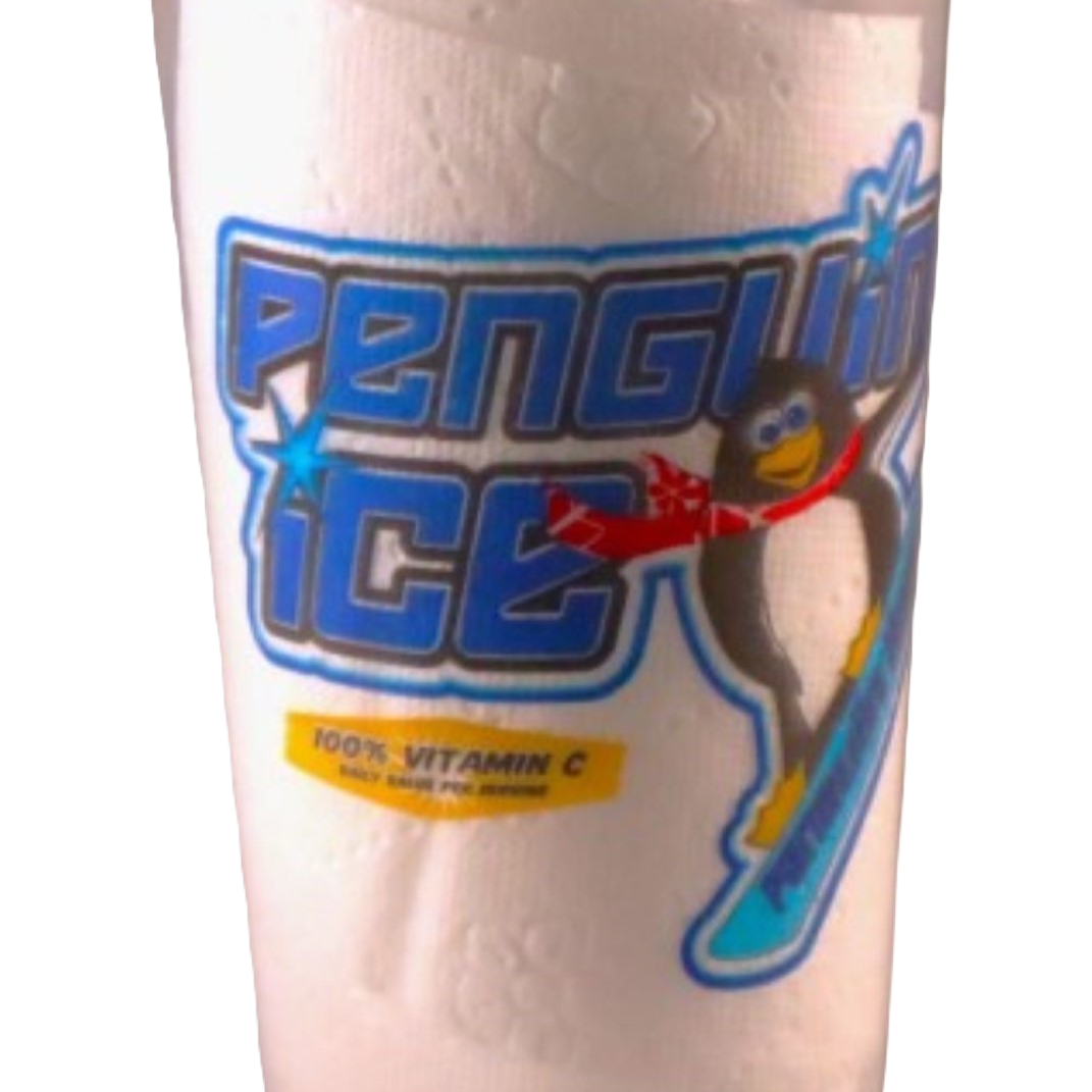 Penguin ice platic cup 50sleeves 20ct 20oz