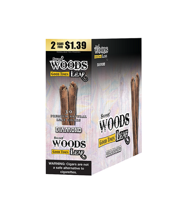 Sweet wood leaf diamond 2/$1.39 15/2pk