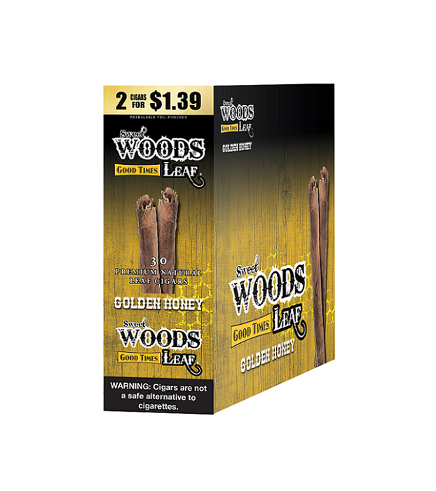 Sweet wood leaf golden honey 2/$1.39 15/2pk